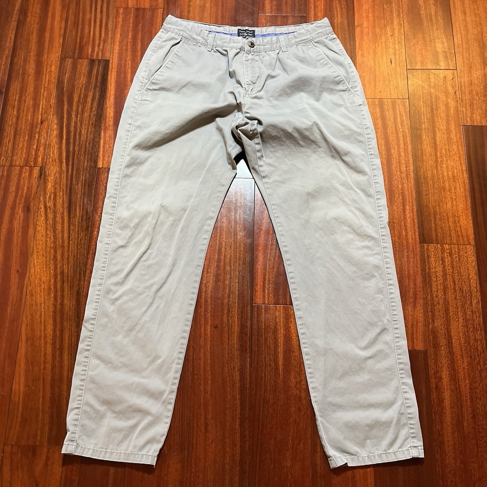 Polo Chino Ralph Lauren Pant Men 34x32 Beige Tan Business Casual Preppy Y2K LOGO
